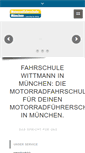 Mobile Screenshot of motorradfahrschule.net