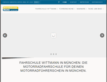 Tablet Screenshot of motorradfahrschule.net